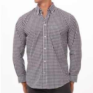 Chef Works Gingham Dress shirt
